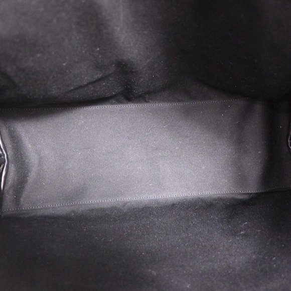 SALVATORE FERRAGAMO Signature Shoulder Tote Bag Canvas Leather Black GHW 57RJ307 - Picture 13 of 16